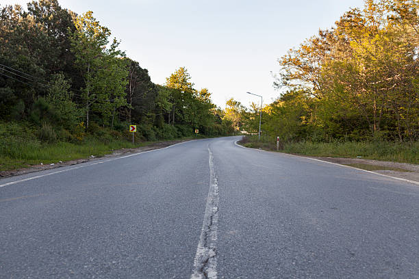 istock Asphalt Road in a rural area 476218990