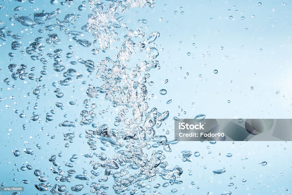 Bolle in acqua - Foto stock royalty-free di Acqua