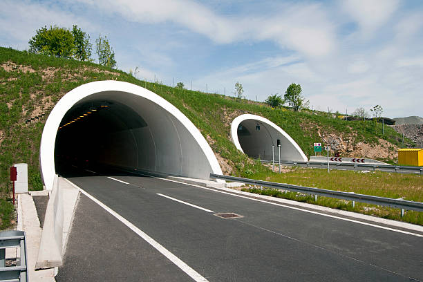 istock Tunnels on four lane highway 476220595