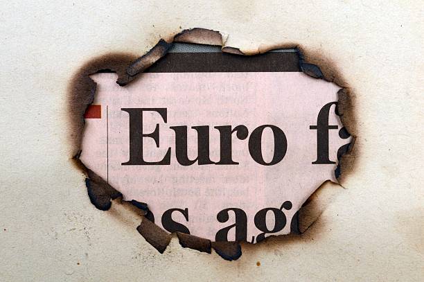 istock Euro and paper hole concept 476220781