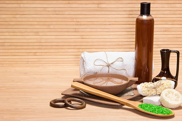 istock Spa and pampering products and accessories 476223164