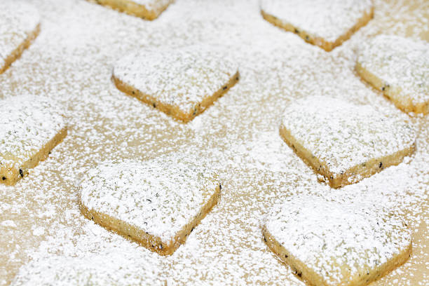 istock Christmas Cookies, Earl Grey Hearts 476223875