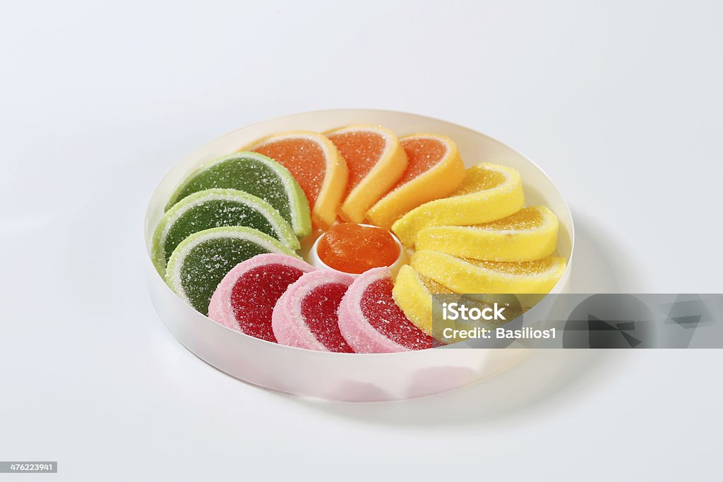 Obst Gelee Süßigkeiten - Lizenzfrei Fruchtgelee-Bonbon Stock-Foto