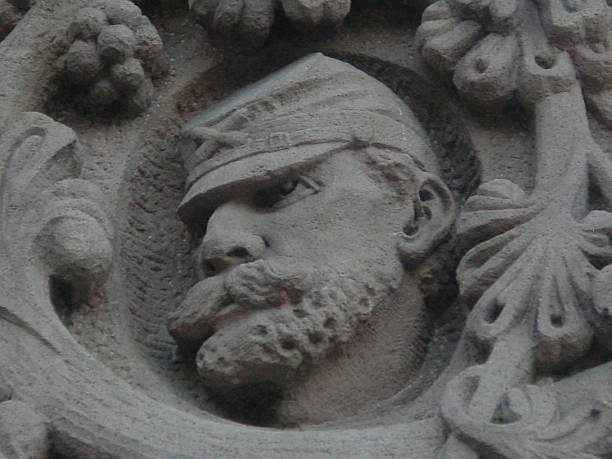 istock Civil War Soldier in bas relief 476225563