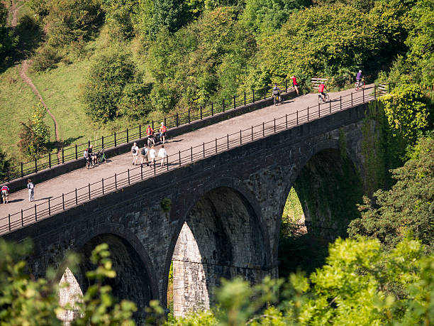 istock viaduct over river Rerwent at Dovedale ,Derbyshire ,UK 476227266
