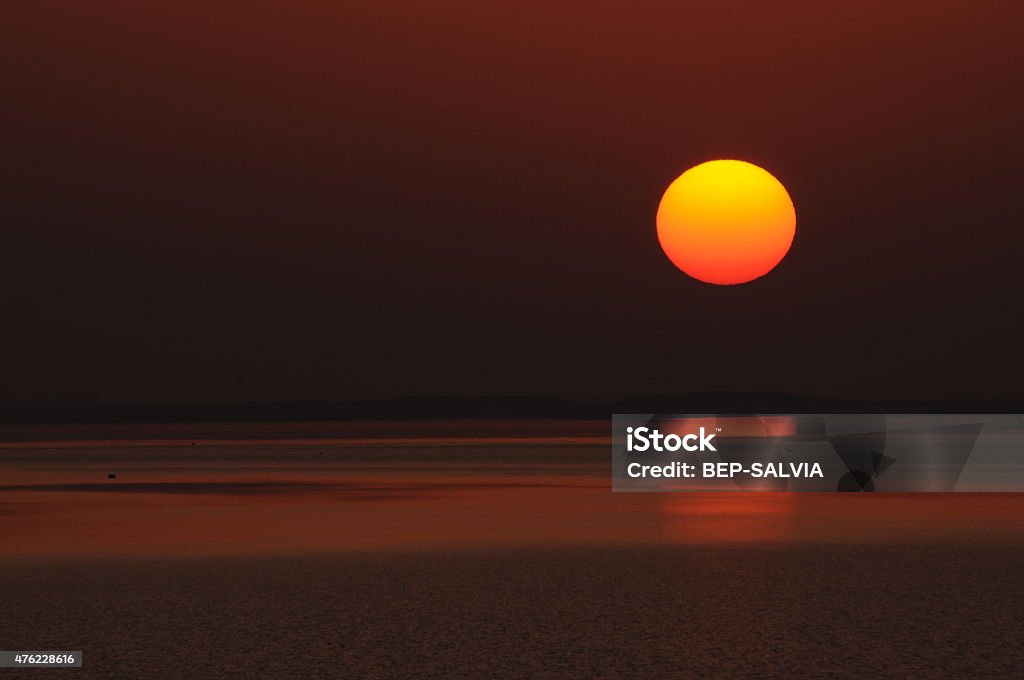 sunset on lake nasser sunset on Lake Nasser, near abu simbel,nubia, egypto 2015 Stock Photo