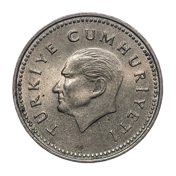 istock 1000 Turkish Lira coin isolated on white (1993) 476228617