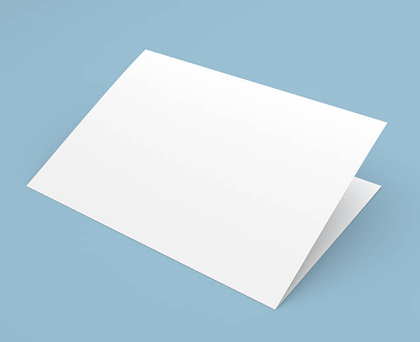 istock Blank folded flyer, booklet, postcard, business card or brochure 476230078