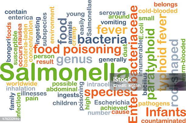 Salmonella Background Concept Stock Photo - Download Image Now - Food, Salmonella Bacterium, Single Word