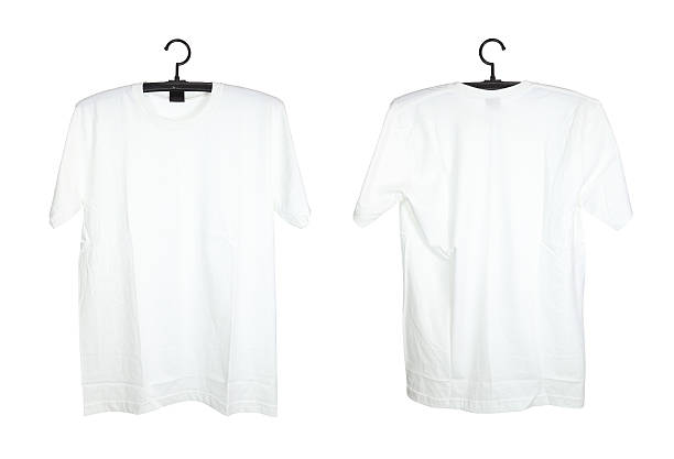 istock t-shirt on hanger isolated on white 476232640