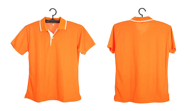 istock polo shirt template on hange isolated on white background 476233114