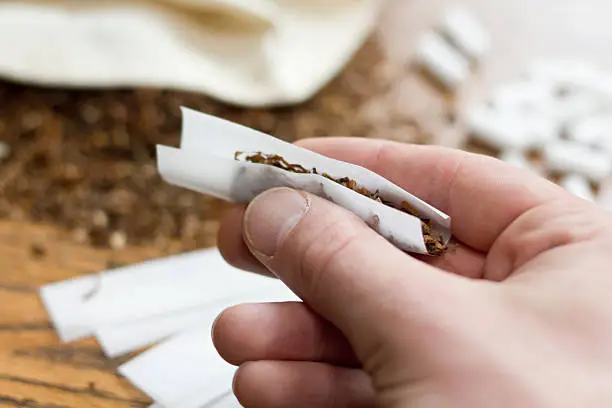 Photo of Rolling Cigarettes