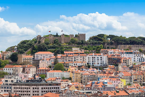 istock Lisbon St Jorge Castle from Sao Pedro de Alcantara viewpoint 476233688