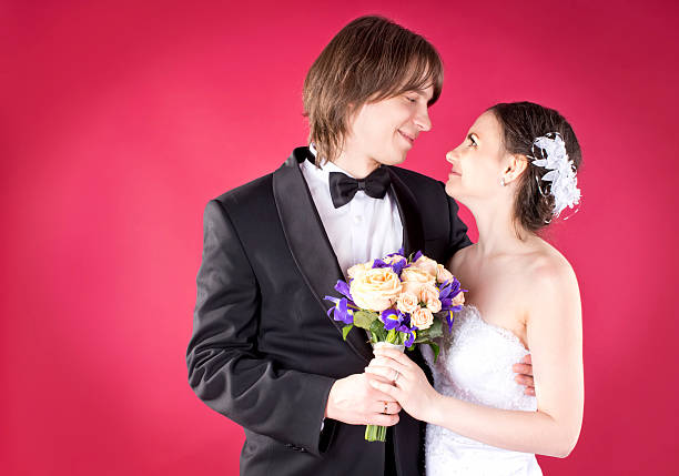 istock Beautiful Bride And Groom 476233724