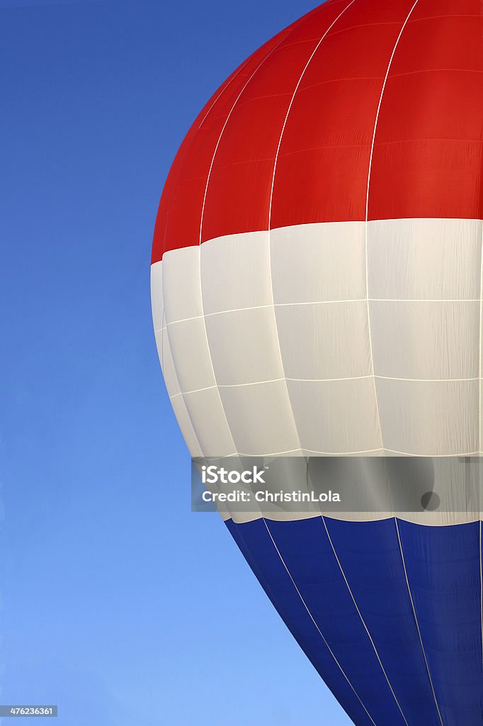 Lado de balão de ar quente - Royalty-free Balão de ar quente Foto de stock