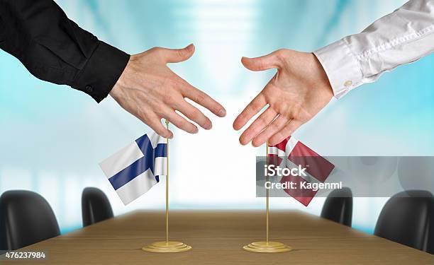 Foto de A Finlândia E A Dinamarca Diplomatas Chegar A Acordo Sobre Uma Oferta e mais fotos de stock de 2015