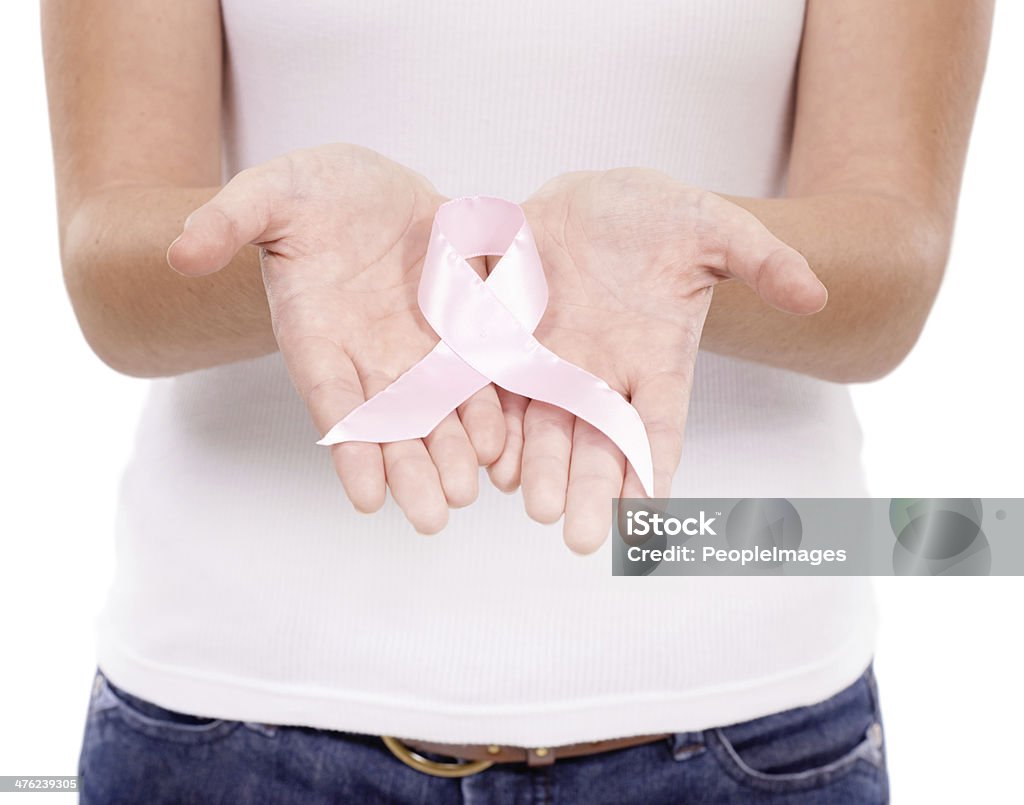 쉬즈 미진 유방암 인식 - 로열티 프리 개념 스톡 사진