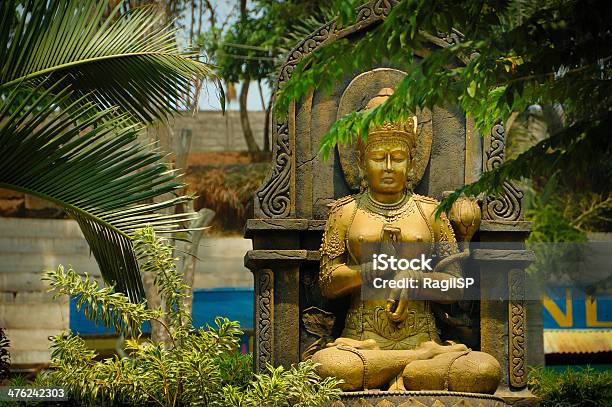 Gold Female Figure Statue Stock Photo - Download Image Now - Ancient, Antique, Beautiful People