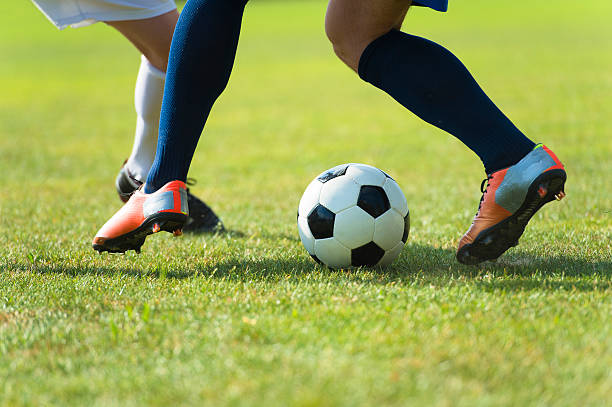 istock Close-up of soccer duell 476243029