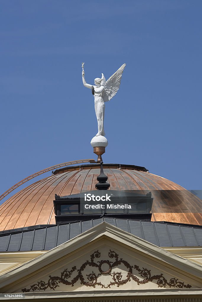 날개달린 승리. 휘닉스 - 로열티 프리 주 의사당 건물 스톡 사진