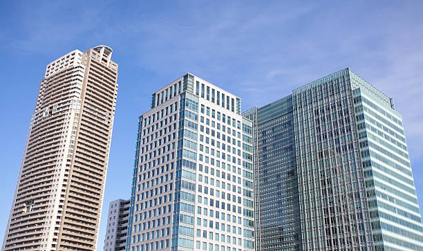 istock The high - rise buildings and blue sky 476248809