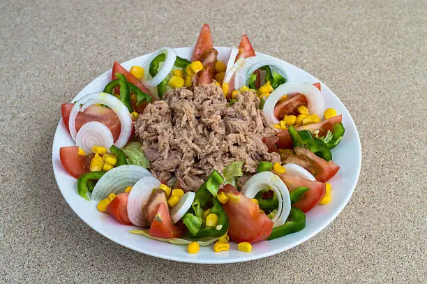 Photo of Vegetables with tuna - andalusian mixed salad