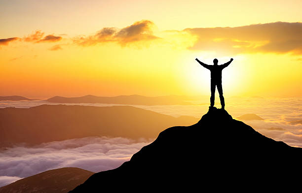 istock Silhouette of a champion 476250896