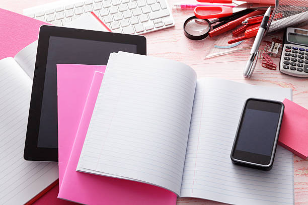 istock Office: Tablet, Smartphone and Office Supplies 476251028