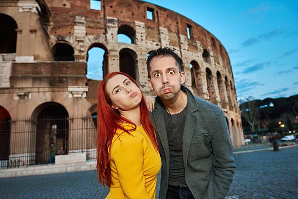 istock funny people near Colloseum 476251032