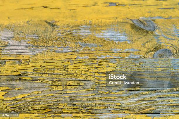 Old Wooden Yellow Wall Stock Photo - Download Image Now - 2015, Arranging, Excess