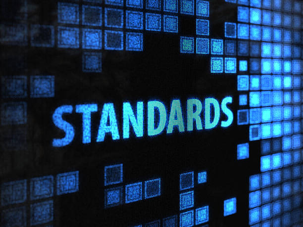 Standards stock photo