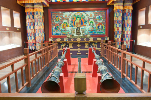 Chinese ancient Tibetan Buddhist ritual utensils