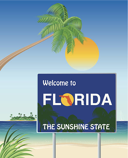 Welcome Florida I have used  clearwater florida stock illustrations
