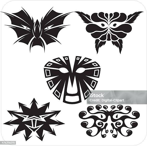 Quick Mask Vector Masks Vector Set Stock Illustration - Download Image Now - Abstract ...