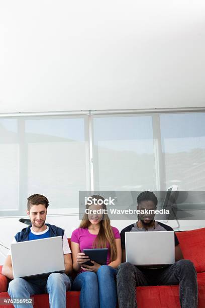 Creative Team In Office Stock Photo - Download Image Now - 20-24 Years, 20-29 Years, 2015