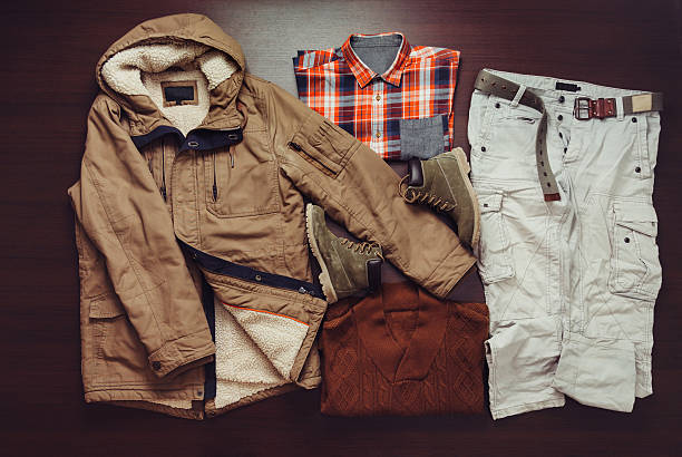 istock Set of male apparel 476258286