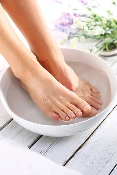 Photo of Cosmetic treatment, pedicure