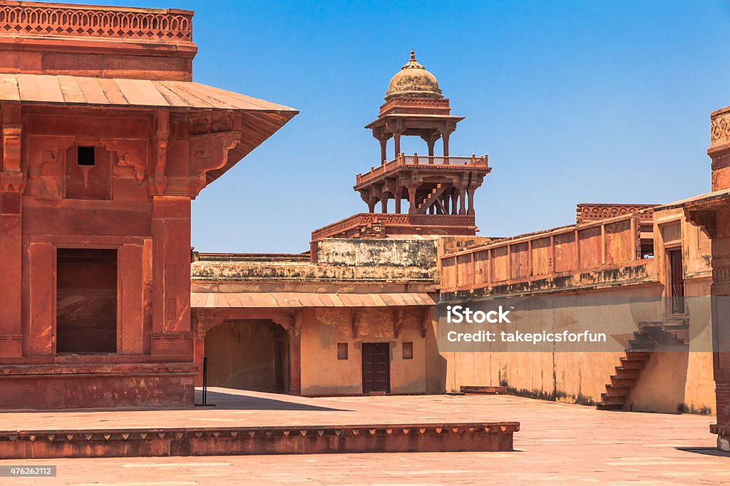 Panch Mahal Panch Mahal in Fatehpur Sikri, Uttar Pradesk, India 2015 Stock Photo