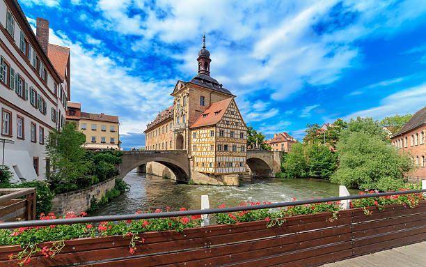 Bamberg City Hall The old City Hall of Bamberg bamberg photos stock pictures, royalty-free photos & images