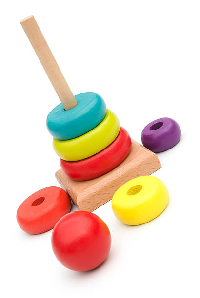 istock angle view wooden pyramid for children with clipping path 476264017