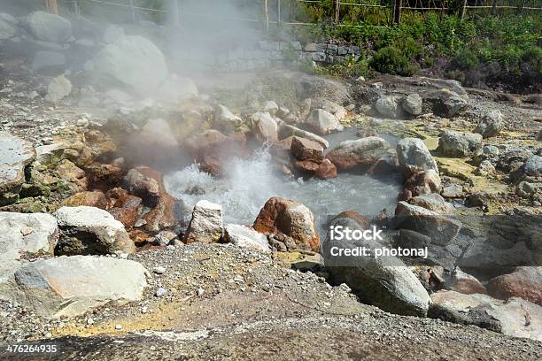 Geyser E Hotsprings Nelle Azzorre - Fotografie stock e altre immagini di Acqua - Acqua, Ambientazione esterna, Arcipelago