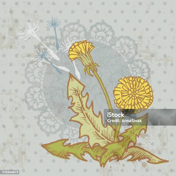 민들레 레이스 배경기술 0명에 대한 스톡 벡터 아트 및 기타 이미지 - 0명, 꽃-식물, 낙서-드로잉