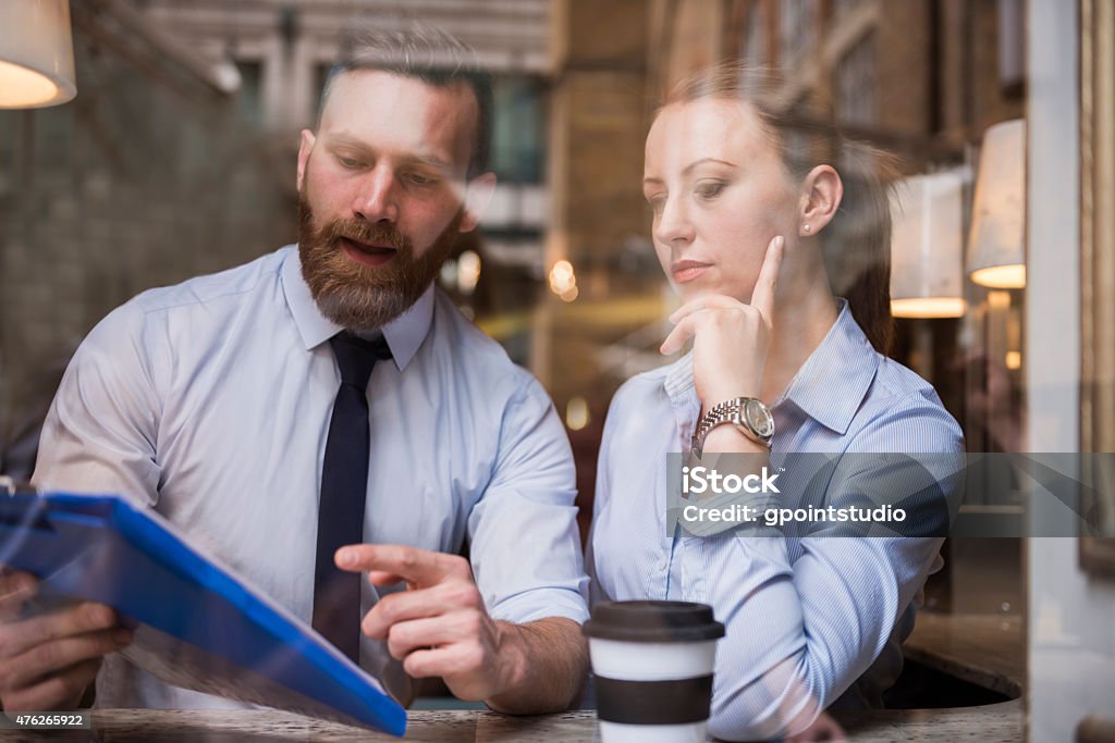 Business meeting and presentation of new ideas 2015 Stock Photo