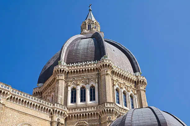 Duomo Cathedral of Cerignola. Puglia. Italy.