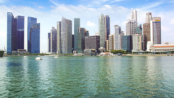 istock Downtown Singapore from Marina Bay 476266518