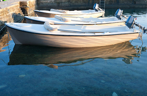 istock Three boats near pear 476266746