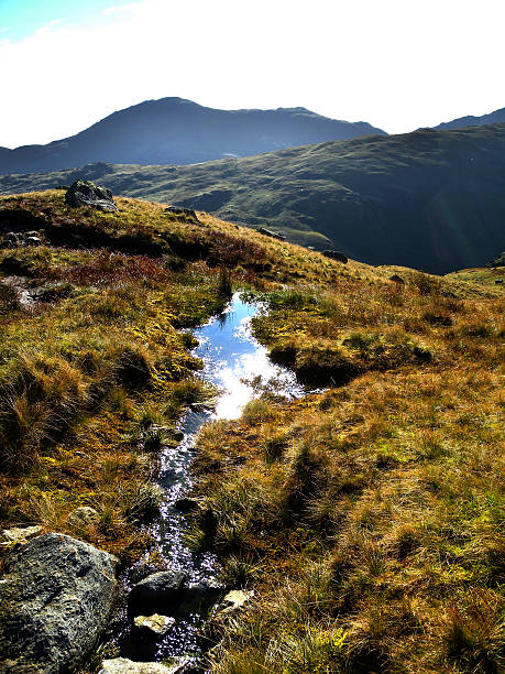 arco fell - bowfell imagens e fotografias de stock