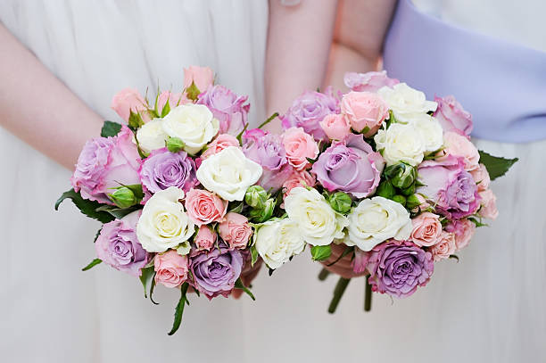 istock Bridesmaids flowers closeup 476271345