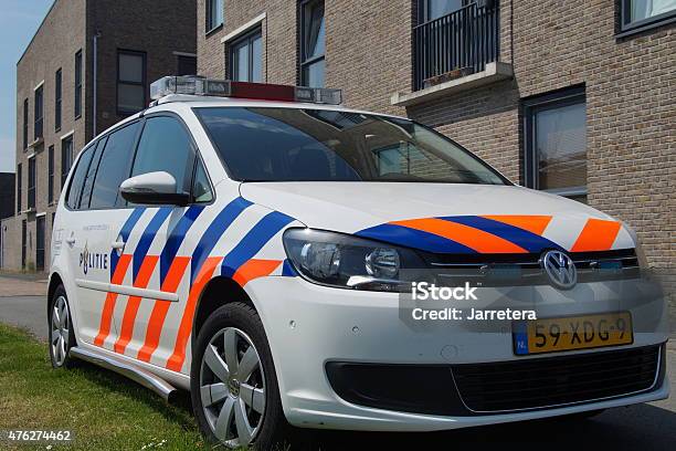 Dutch Police Car Nationale Politie Stock Photo - Download Image Now
