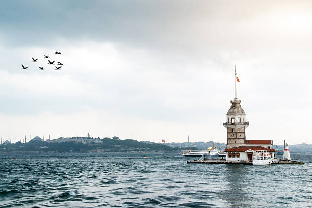 Maiden's Tower Maiden's Tower in Istanbul maidens tower turkey photos stock pictures, royalty-free photos & images